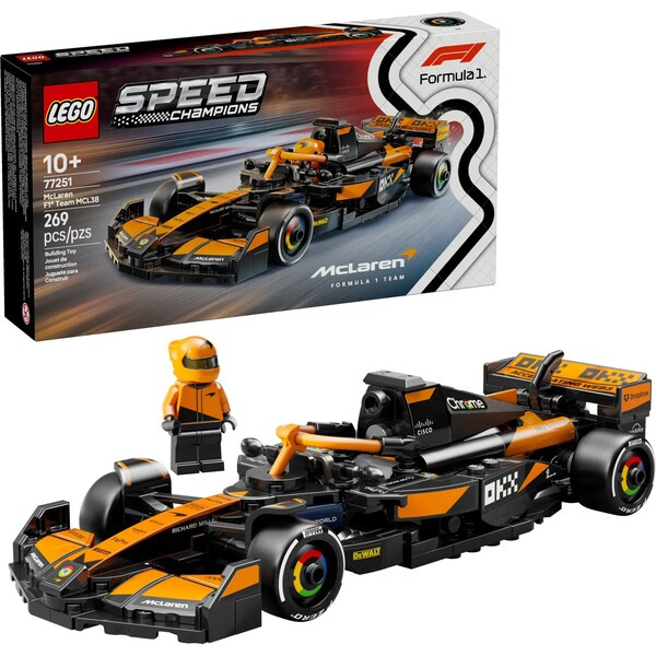 LEGO® Speed Champions 77251 Závodní auto McLaren F1® Team MCL38