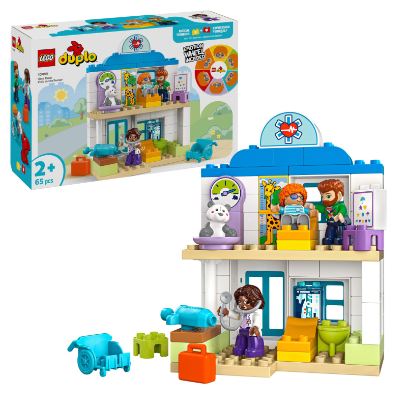 LEGO® DUPLO 10449 První návštěva u lékaře