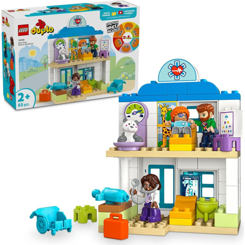 LEGO® DUPLO 10449 První návštěva u lékaře
