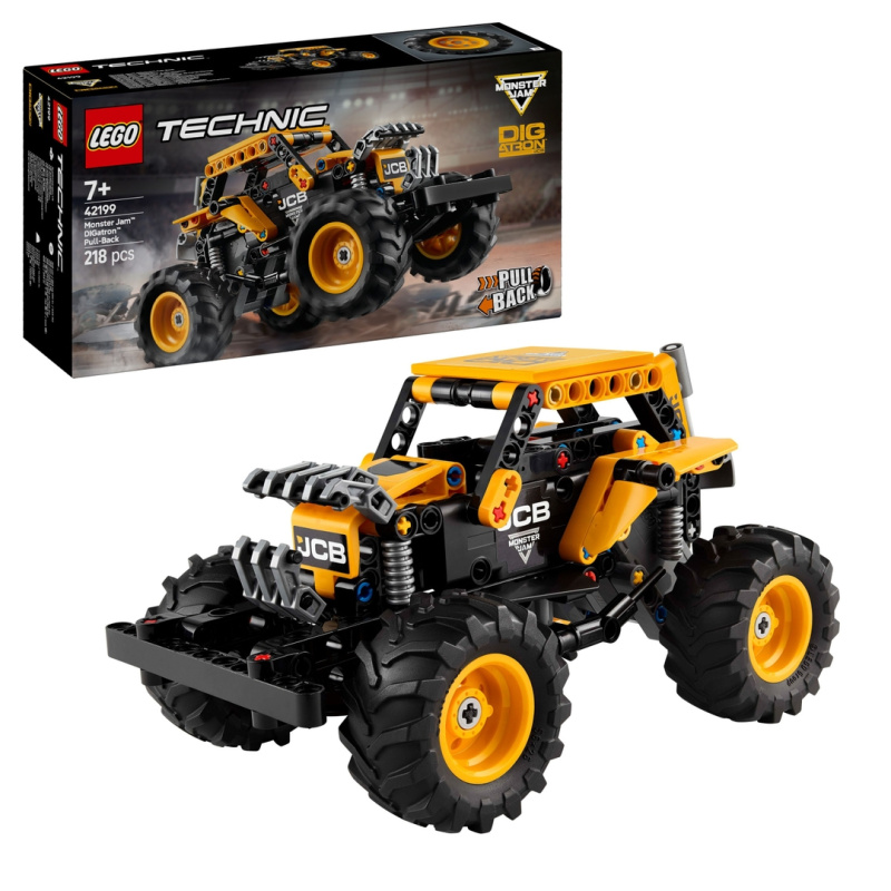 LEGO® Technic 42199 Monster Jam™ DIGatron™ s natahovacím motorem
