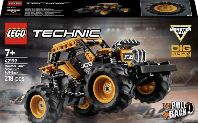 LEGO® Technic 42199 Monster Jam™ DIGatron™ s natahovacím motorem
