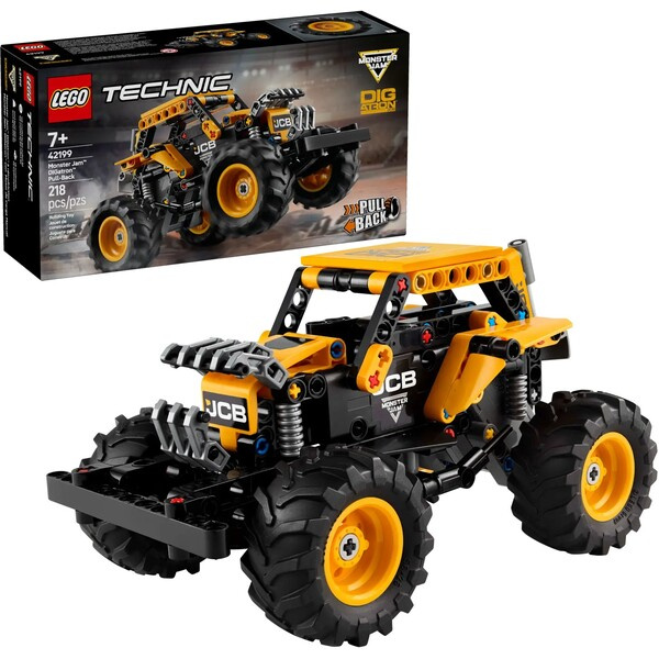 LEGO® Technic 42199 Monster Jam™ DIGatron™ s natahovacím motorem