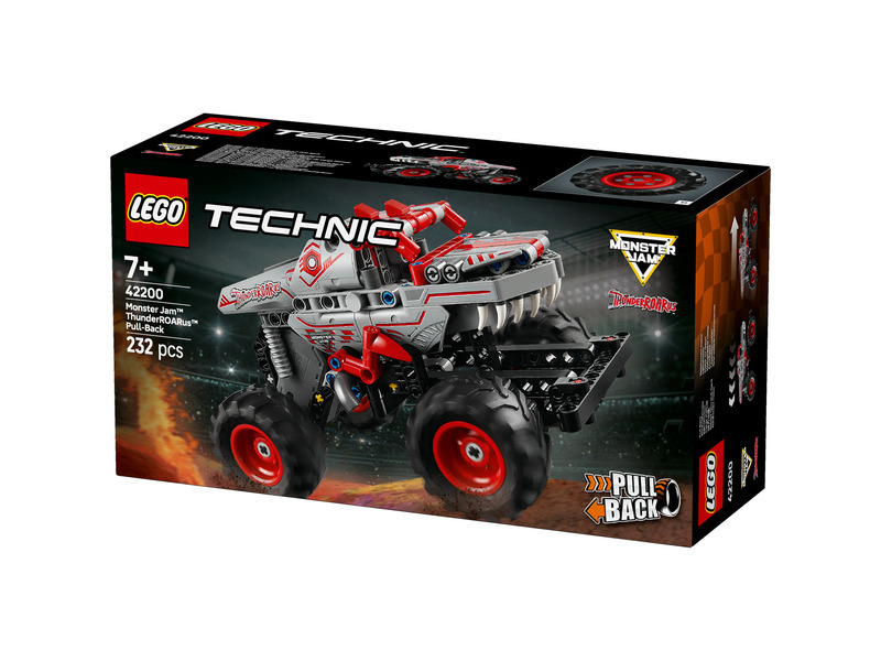 LEGO® Technic 42200 Monster Jam™ ThunderROARus™ s natahovacím motorem
