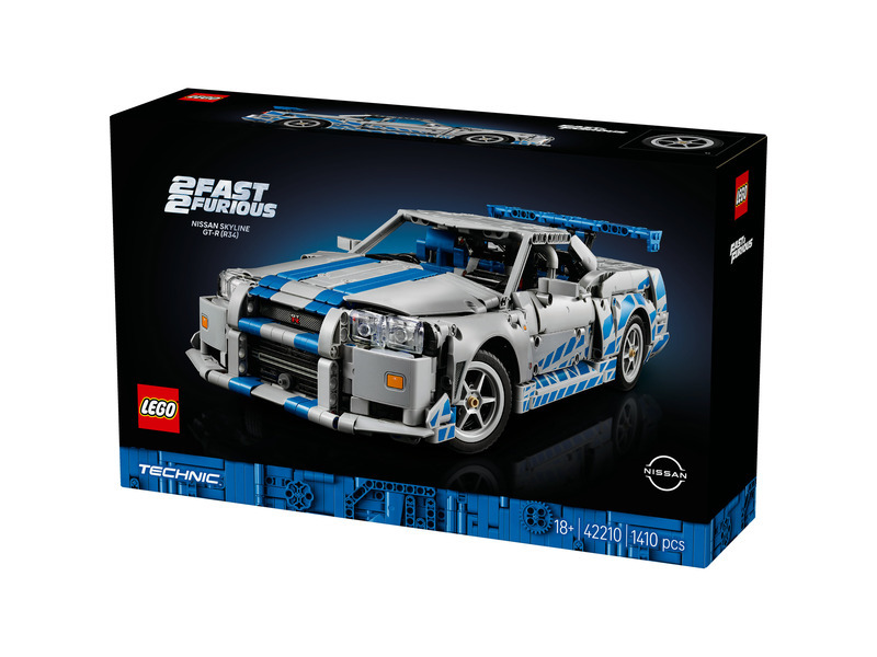 LEGO® Technic 42210 2 Fast 2 Furious Auto Nissan Skyline GT-R (R34)