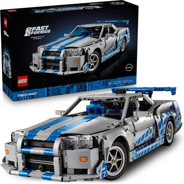 LEGO® Technic 42210 2 Fast 2 Furious Auto Nissan Skyline GT-R (R34)