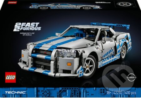 LEGO® Technic 42210 2 Fast 2 Furious Auto Nissan Skyline GT-R (R34)