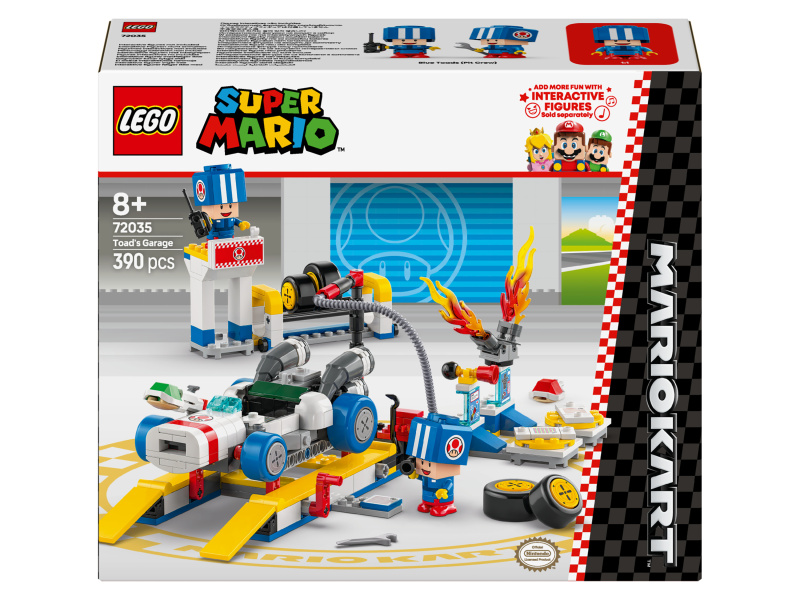 LEGO® Super Mario™ 72035 Mario Kart™ – Toad a jeho garáž