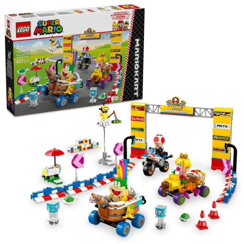 Lego Super Mario: Mario Kart Baby Peach a Grand Prix
