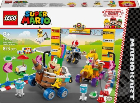 Lego Super Mario: Mario Kart Baby Peach a Grand Prix
