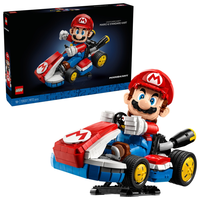 LEGO® Super Mario™ 72037 Mario Kart™: Mario a Standard Kart