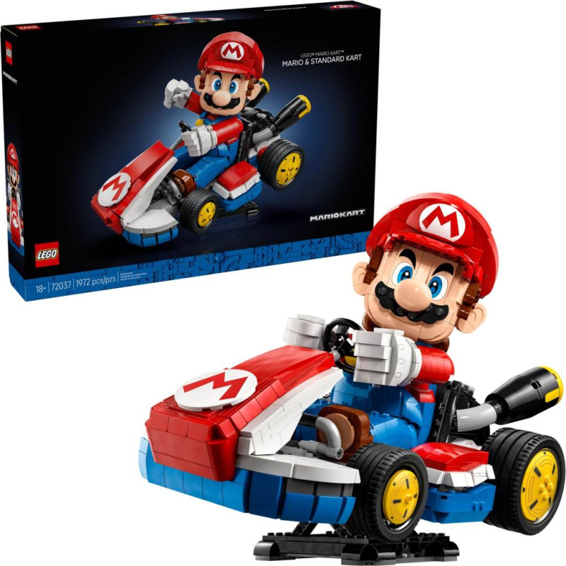 LEGO® Super Mario™ 72037 Mario Kart™: Mario a Standard Kart