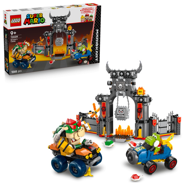 LEGO® Super Mario™ 72039 Mario Kart™ – Bowser a jeho hrad