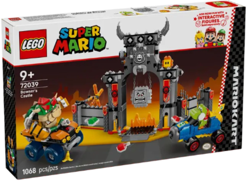 LEGO® Super Mario™ 72039 Mario Kart™ – Bowser a jeho hrad