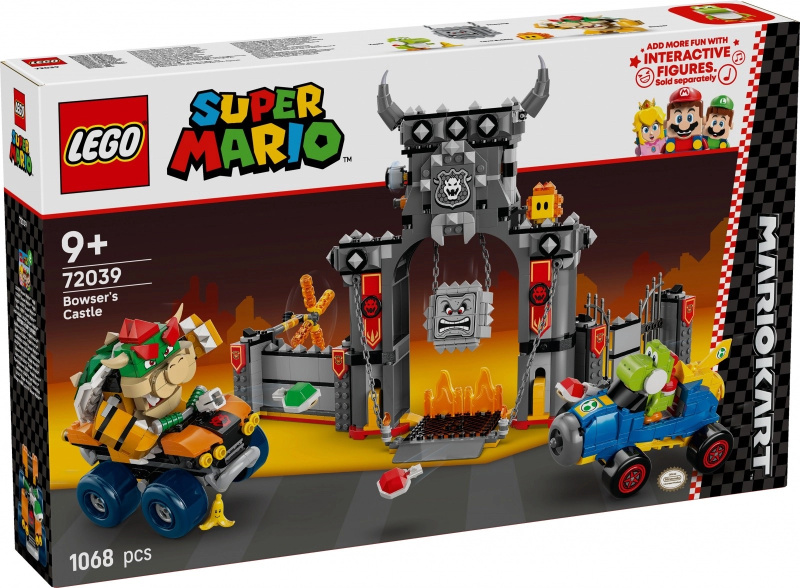 LEGO® Super Mario™ 72039 Mario Kart™ – Bowser a jeho hrad