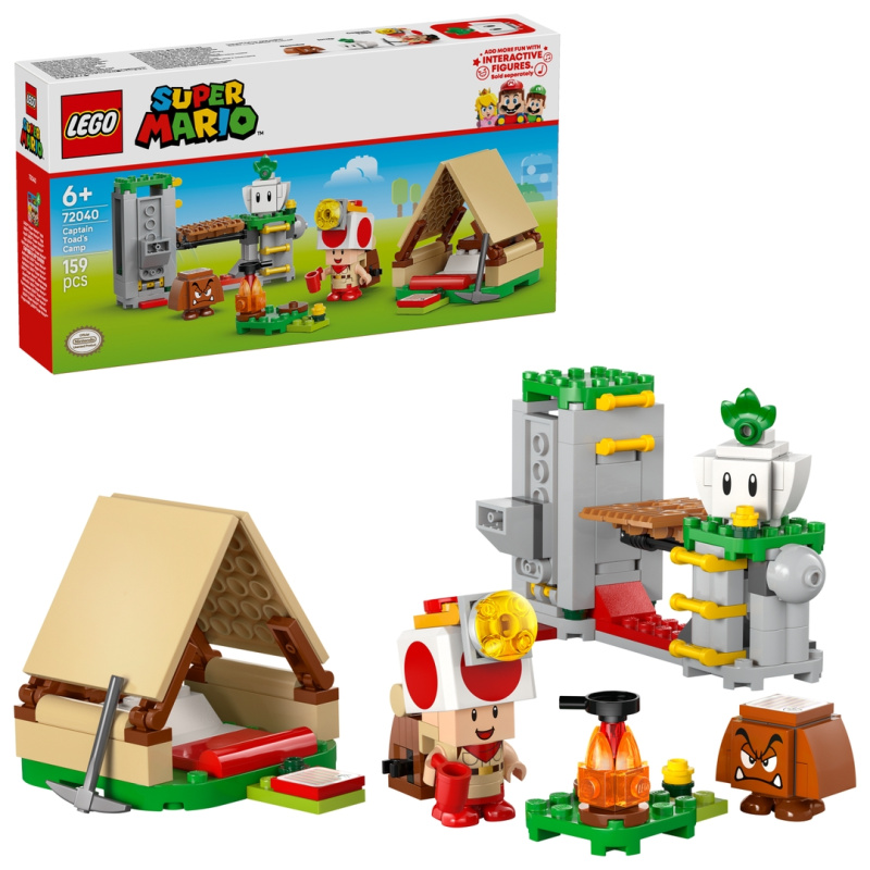 LEGO® Super Mario™ 72040 Captain Toad a jeho tábor