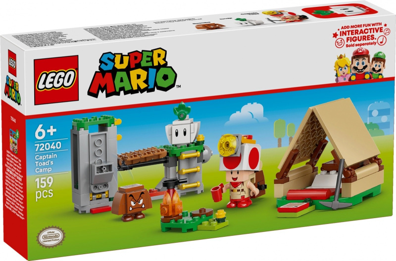 LEGO® Super Mario™ 72040 Captain Toad a jeho tábor