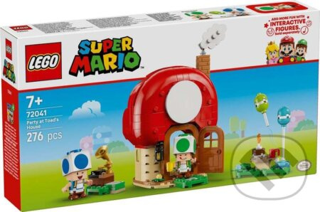 LEGO® Super Mario™ 72041 Toad a párty v jeho domku