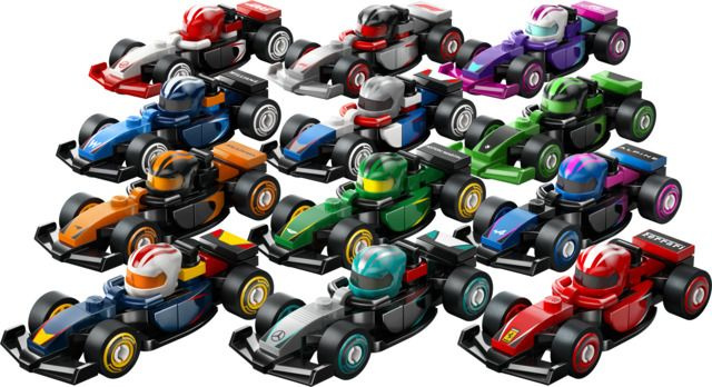 LEGO® Minifigurky 71049 Sběratelská závodní auta F1®