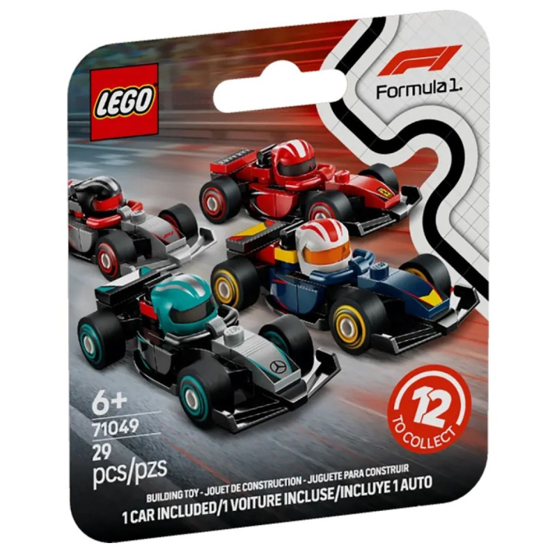 LEGO® Minifigurky 71049 Sběratelská závodní auta F1®