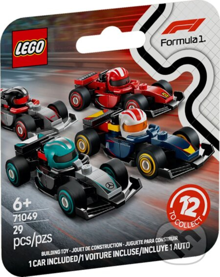 LEGO® Minifigurky 71049 Sběratelská závodní auta F1®