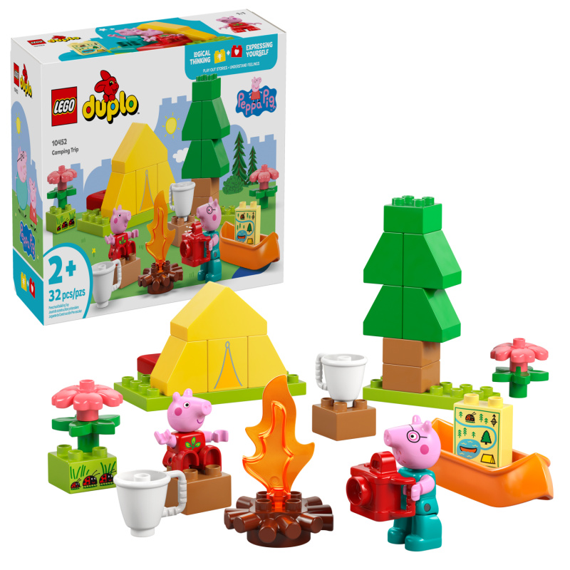 Lego duplo táboření s prasátkem Peppou