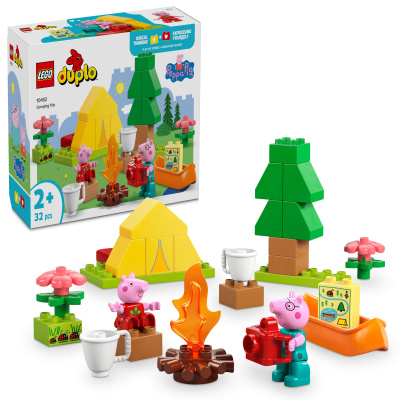 Lego duplo táboření s prasátkem Peppou
