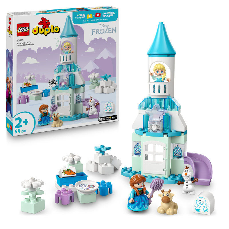 LEGO® DUPLO® │ Disney 10455 Ledové království: Anna a Elsa a oslava na hradě