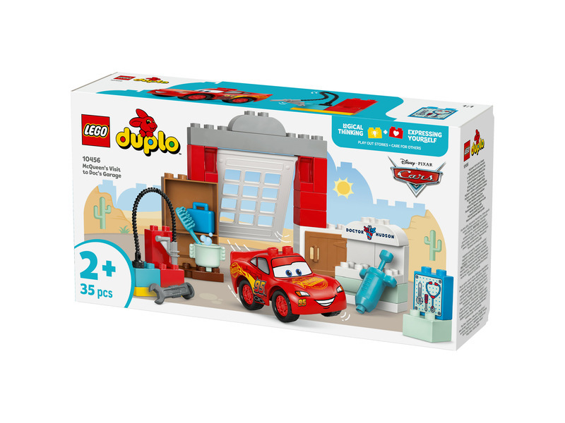 LEGO DUPLO Disney McQueen a návštěva v garáži doktora Hudsona