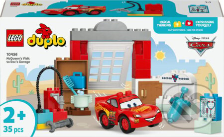 LEGO DUPLO Disney McQueen a návštěva v garáži doktora Hudsona