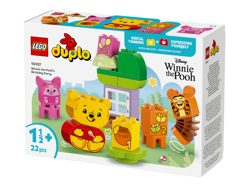 Kostky Duplo Narozeninová oslava Medvídka Pú