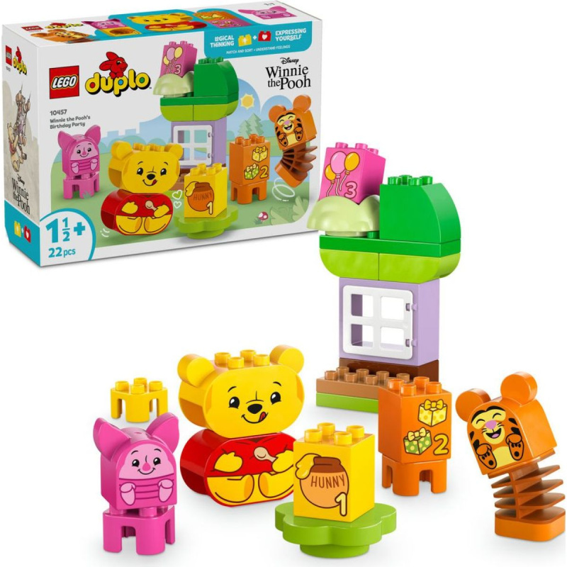 Kostky Duplo Narozeninová oslava Medvídka Pú