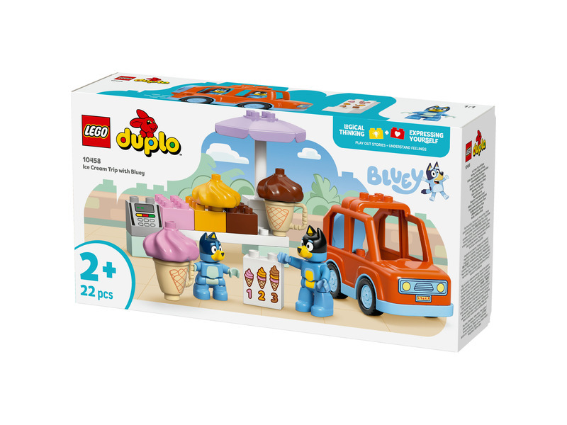 LEGO® DUPLO® Bluey 10458 Bluey a výlet na zmrzlinu