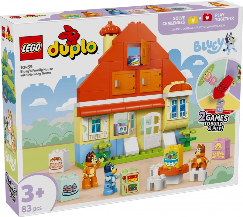 LEGO® DUPLO® Bluey 10459 Dům Bluey a paměťová hra