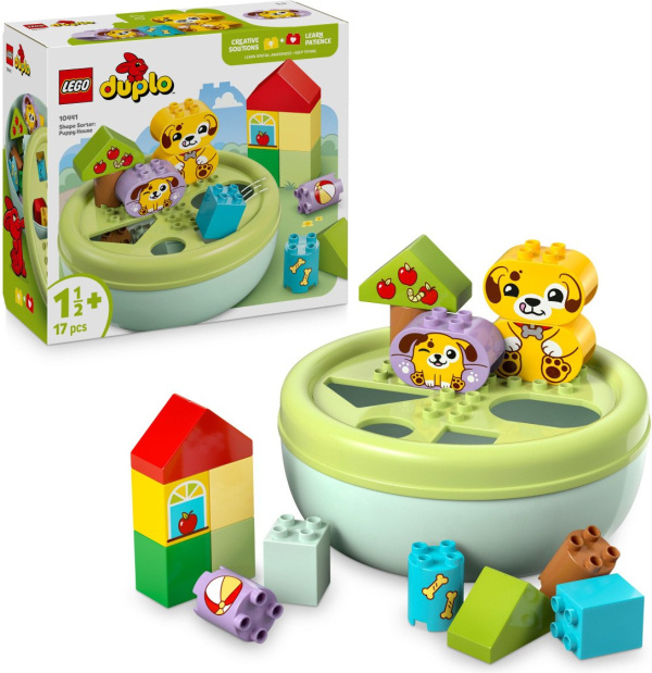 LEGO Duplo Třídění tvarů Domeček pro štěňátka