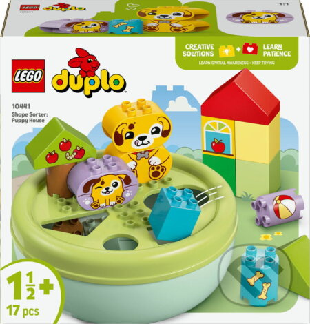 LEGO Duplo Třídění tvarů Domeček pro štěňátka