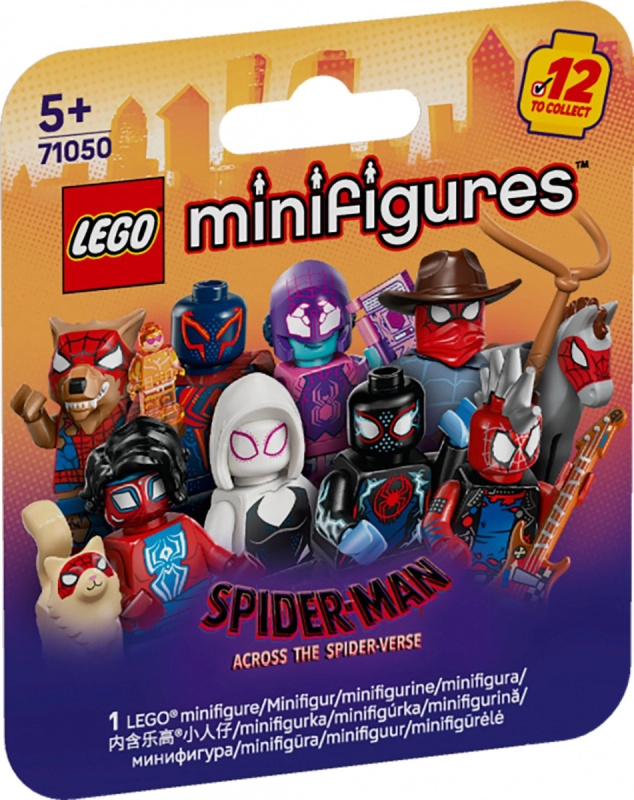 Minifigurka LEGO Marvel Spider‑Man: Napříč paralelními světy (1 ks, náhodný výběr)