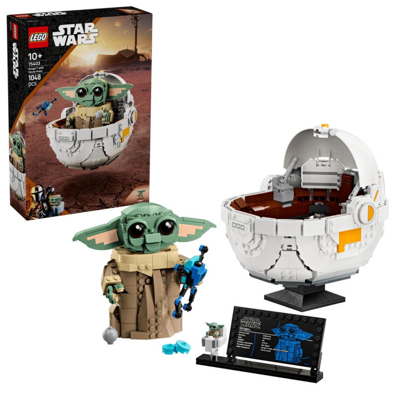 LEGO® Star Wars™ 75403 Grogu™ ve vznášejícím se kočárku