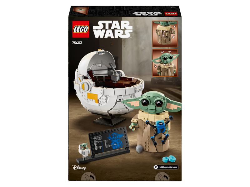 LEGO® Star Wars™ 75403 Grogu™ ve vznášejícím se kočárku