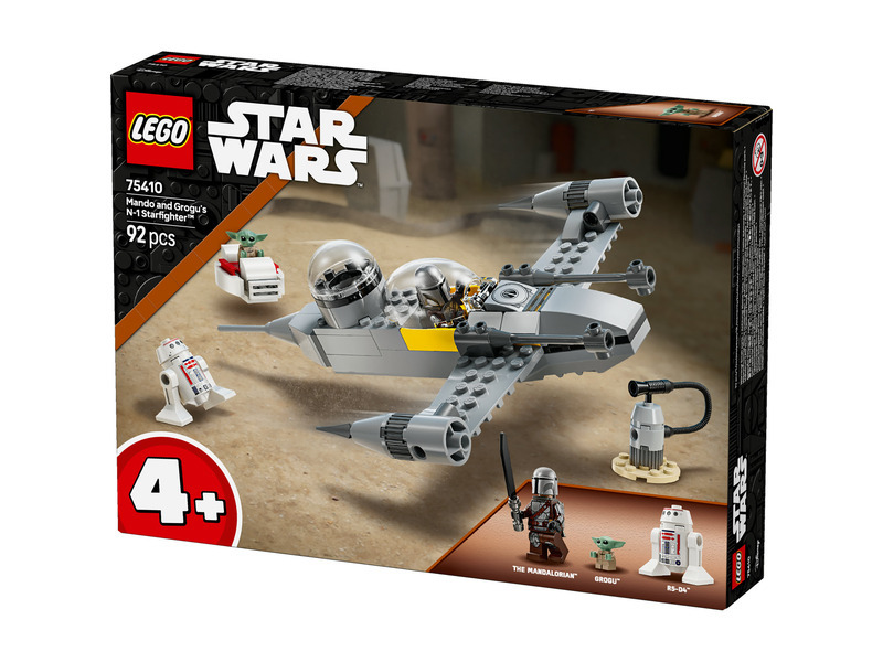 LEGO® Star Wars™ 75410 Mando, Grogu a stíhačka N-1 Starfighter™