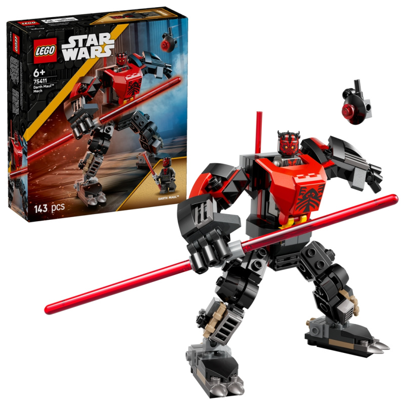 LEGO Star Wars Darth Maul a jeho robotický oblek