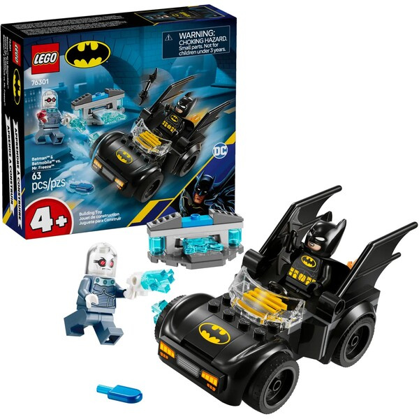 LEGO DC 76301 Batman a Batmobil proti Mr. Freeze Lego stavebnice