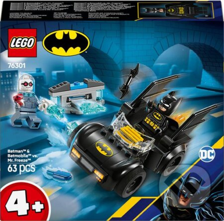 LEGO DC 76301 Batman a Batmobil proti Mr. Freeze Lego stavebnice