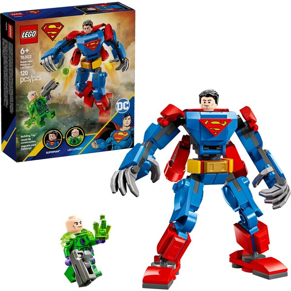 LEGO® DC Batman™ 76302 Superman™ v robotickém obleku vs. Lex Luthor™