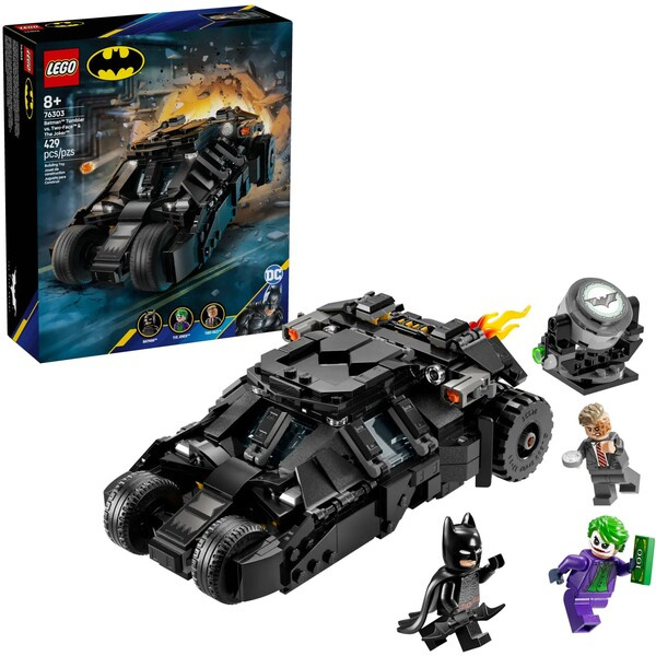 Kostky Super Heroes Tumbler Batmana proti Dvě Tváře a Joker