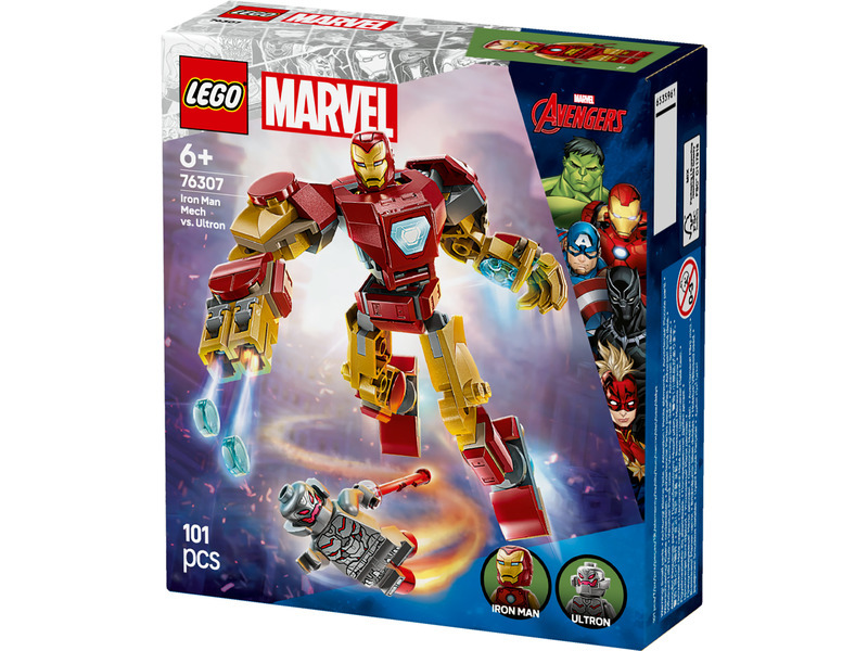 LEGO® Marvel 76307 Iron Man v robotickém obleku vs. Ultron