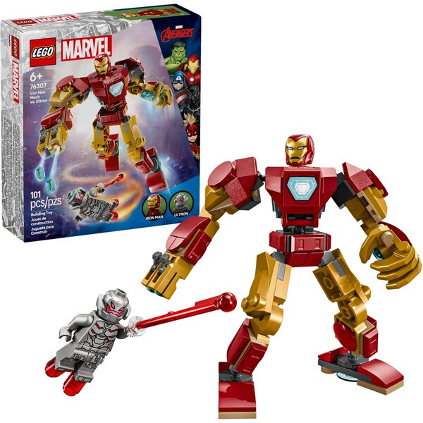 LEGO® Marvel 76307 Iron Man v robotickém obleku vs. Ultron