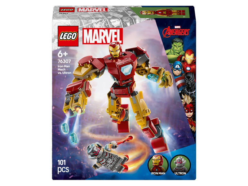 LEGO® Marvel 76307 Iron Man v robotickém obleku vs. Ultron