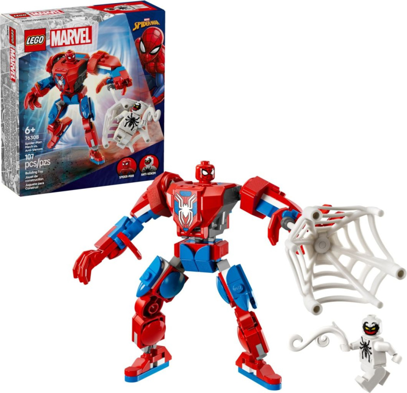 LEGO® Marvel 76308 Spider-Man v robotickém obleku vs. Anti-Venom