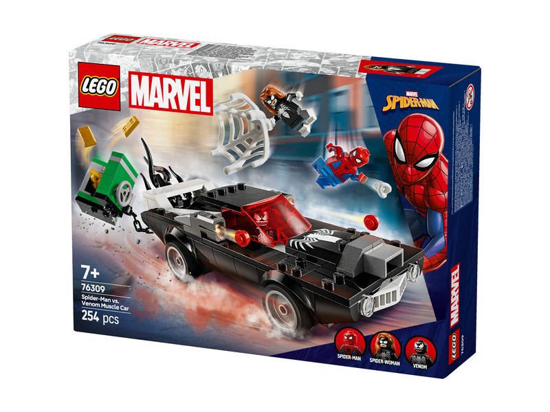 LEGO® Marvel 76309 Spider-Man vs. Venomův výkonný sporťák