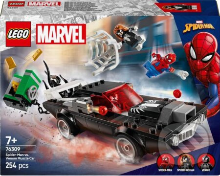 LEGO® Marvel 76309 Spider-Man vs. Venomův výkonný sporťák